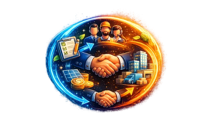 Illustration of External and Partner Management