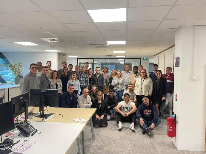 EverUp team in Sophia Antipolis